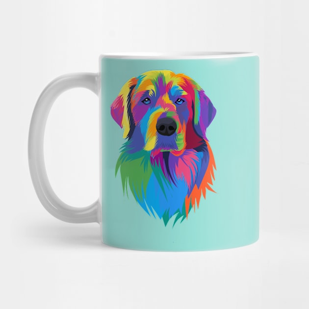 Colorful dog by Fadmel